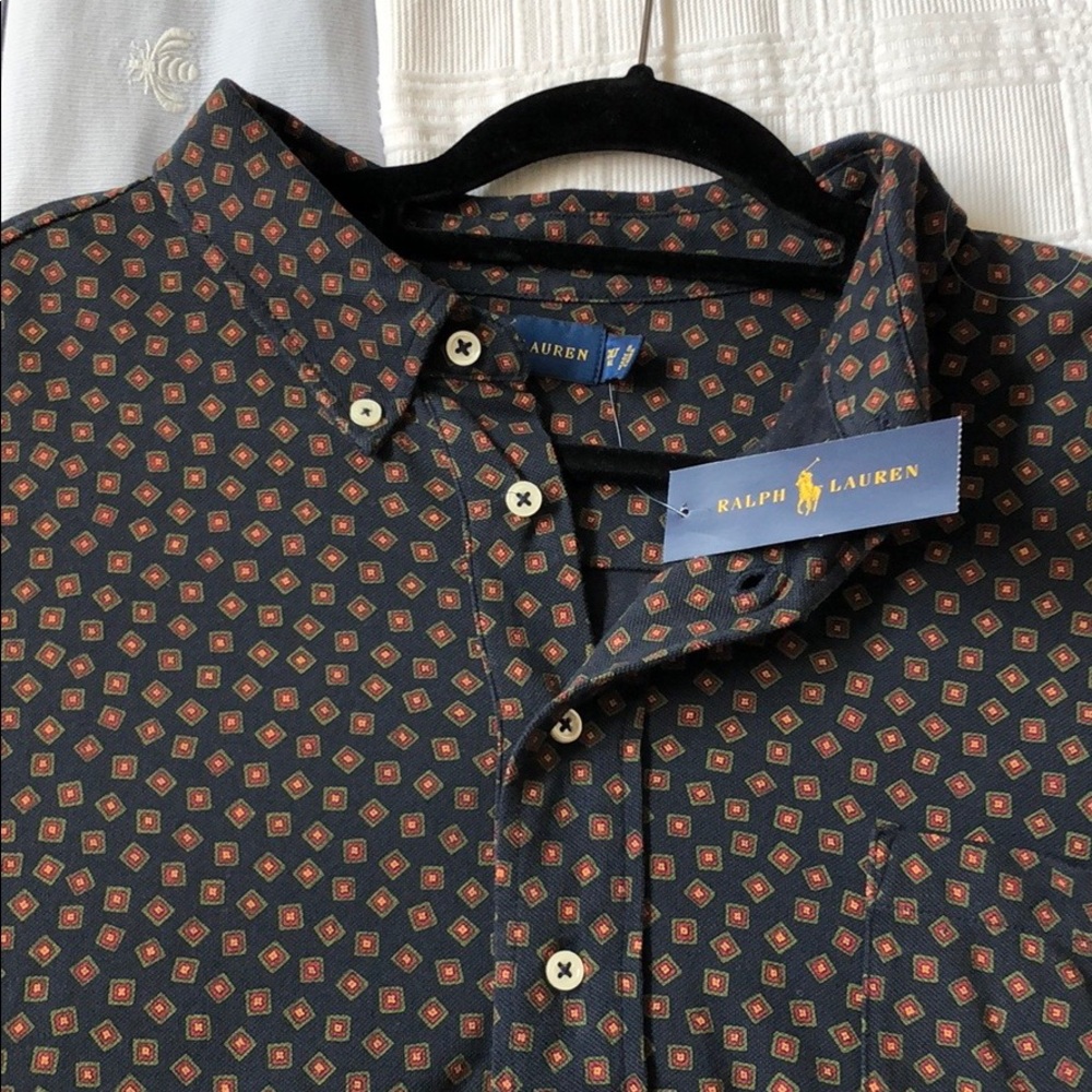 NEW RALPH LAUREN NEW 2XL Four Botton Pull Over